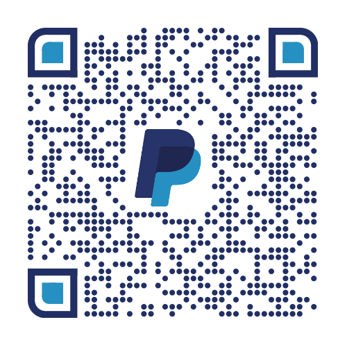 Scan the code with the PayPal app or camera.