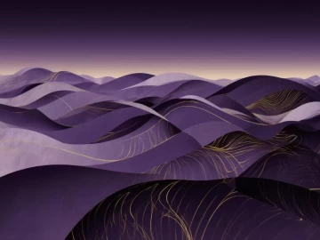 Abstract mid-century illustration representing the cinematic storytelling of Eastern European classical music