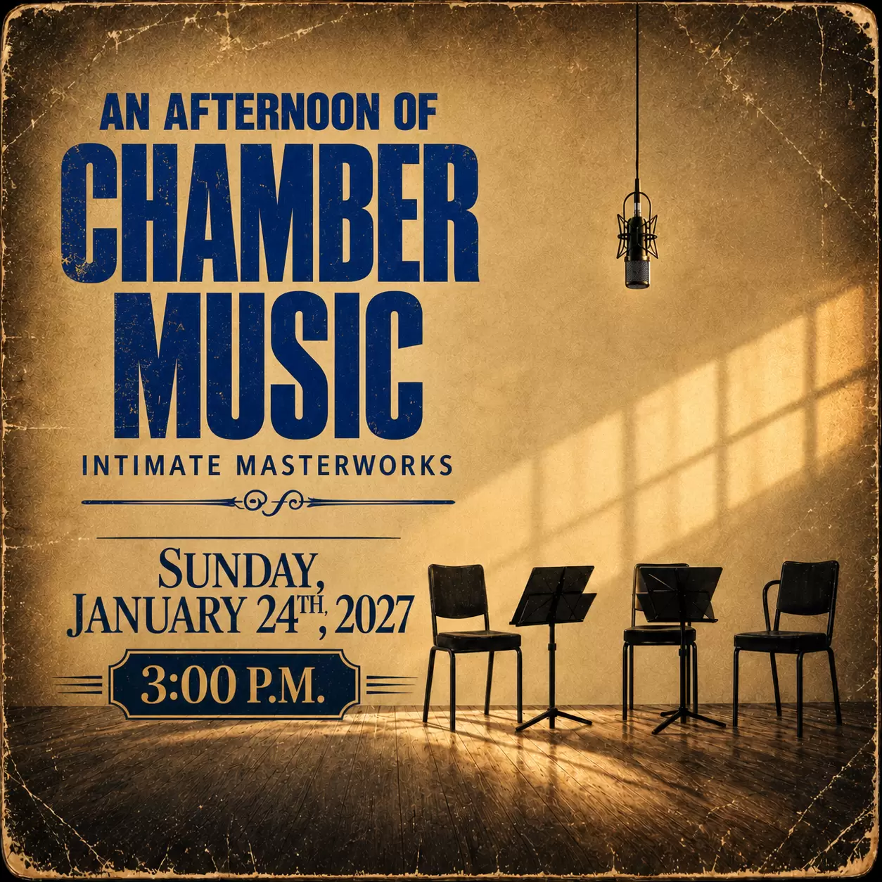 An Afternoon of Chamber Music — Intimate Masterworks