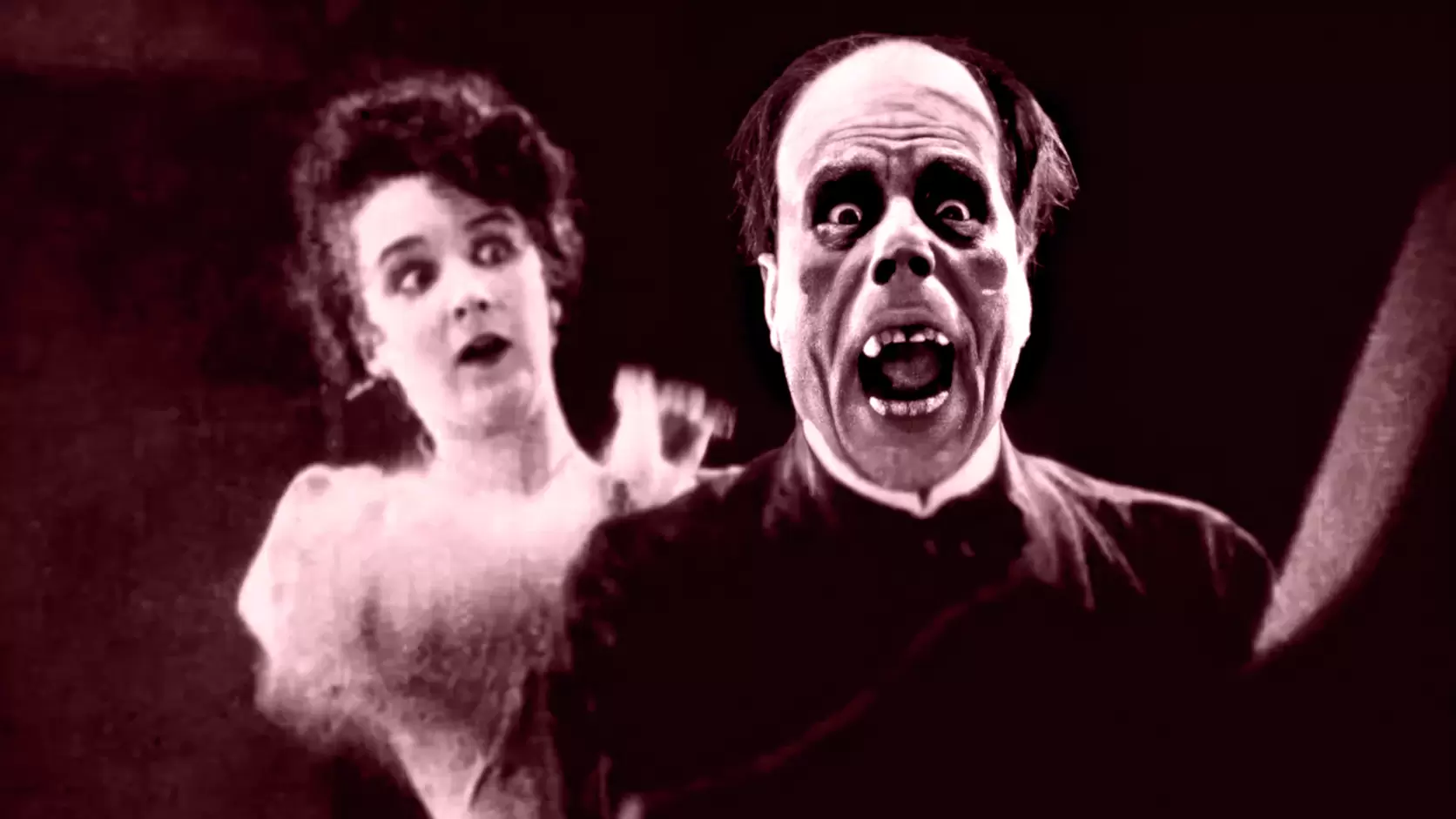 Lon Chaney as the Phantom in The Phantom of the Opera (1925), promoting the La Mirada Symphony's live silent film performance