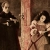 The Phantom of the Opera (1925) — La Mirada Symphony The Phantom and Christine in a scene from the 1925 silent film The Phantom of the Opera, presented in sepia with subtle burgundy accents.